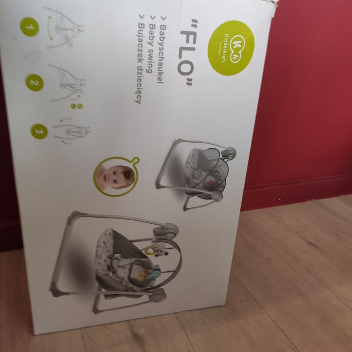 Kinderkraft Flo leżaczek bujaczek elektryczny