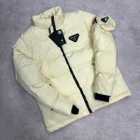 ШОУРУМ Мужская куртка зима весна молочная люкс тепла розпродаж -50%