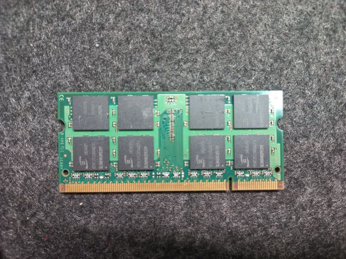 ProMOS 1GB 2Rx8 DDR2 667MHz-CL5 RAM PC2 5300S Laptop Memory
