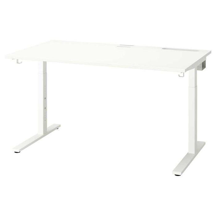 Biały blat Ikea Mittzon 140x68cm