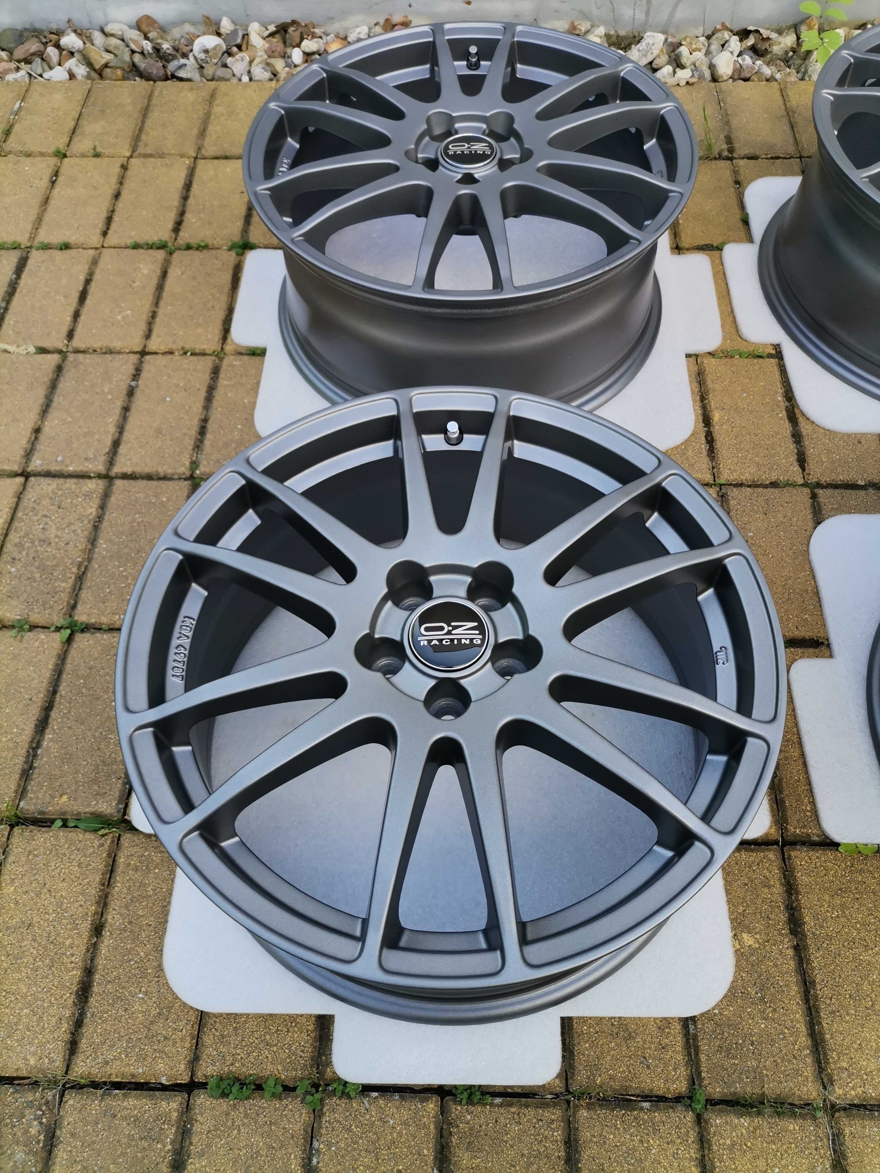 Oz 18'' 5x100 7.5j Grafit Satyna Śliczne Vw Skoda Seat Subaru.