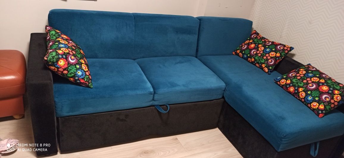 Narożnik tapicerowany łóżko sofa kanapa