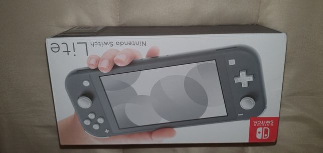 Consola Nintendo Switch Lite Cinzenta Nova/Selada
