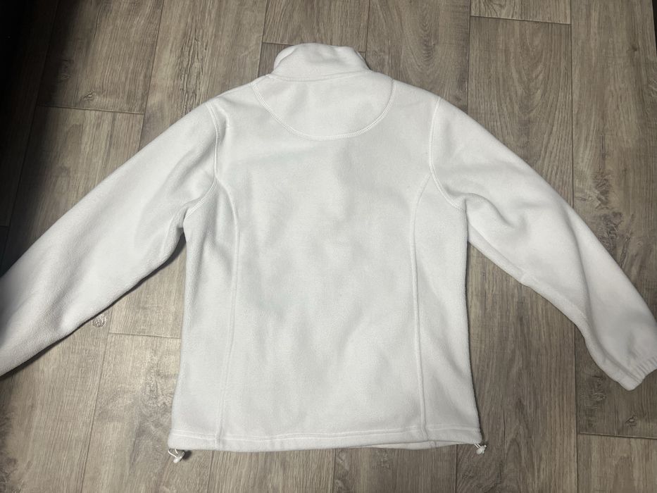 Фліска флісова кофта біла медична