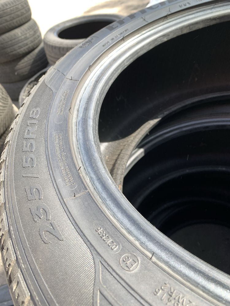 Шини б/у літо 235/55 18 Goodyaer efficient grip suv 4x4
