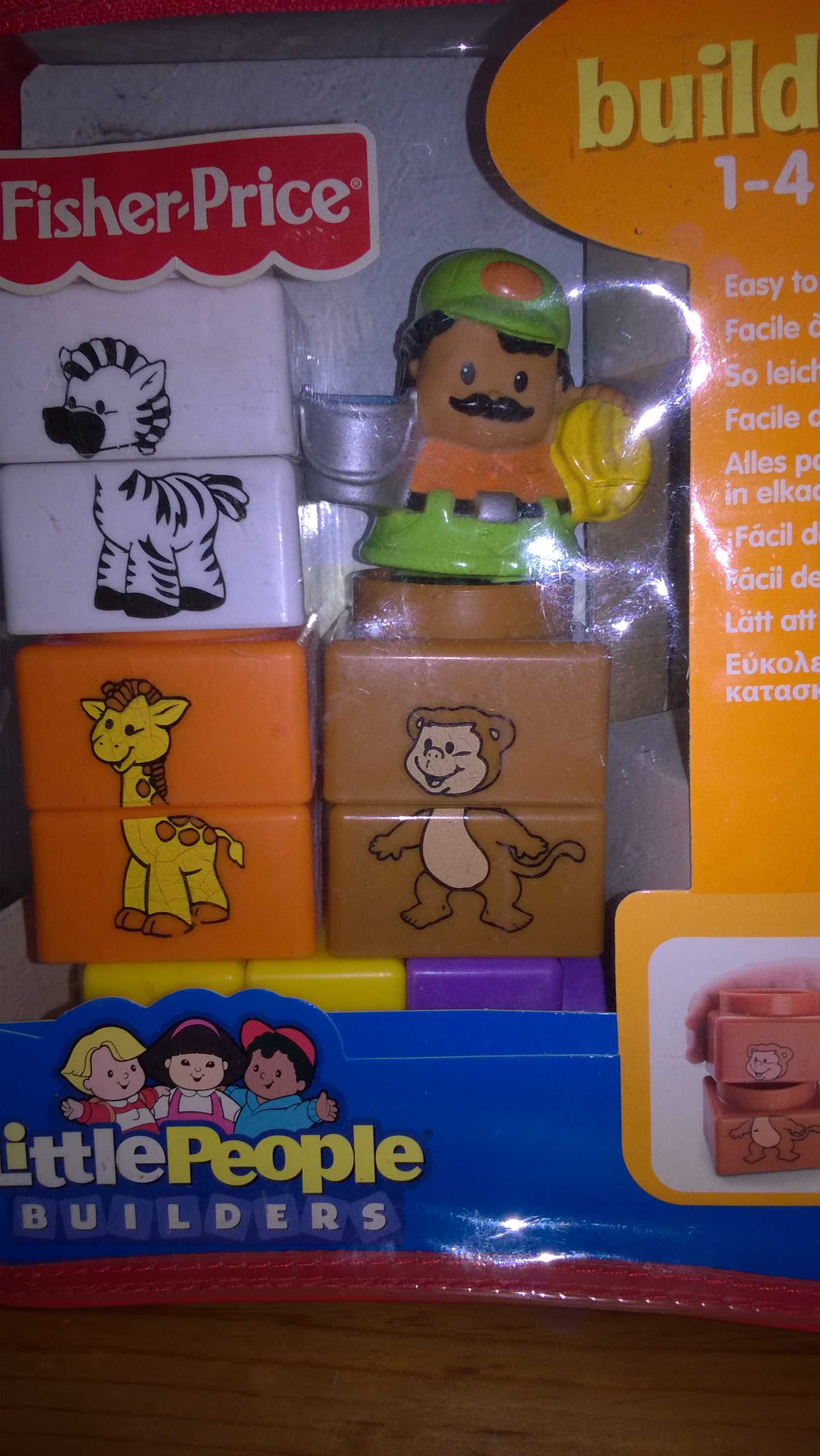 Conjunto de construções Fisher Price