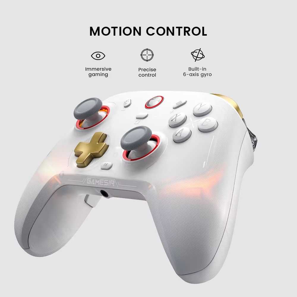 Геймпад GameSir Cyclone 2 Wireless Black, White з Док-станцією