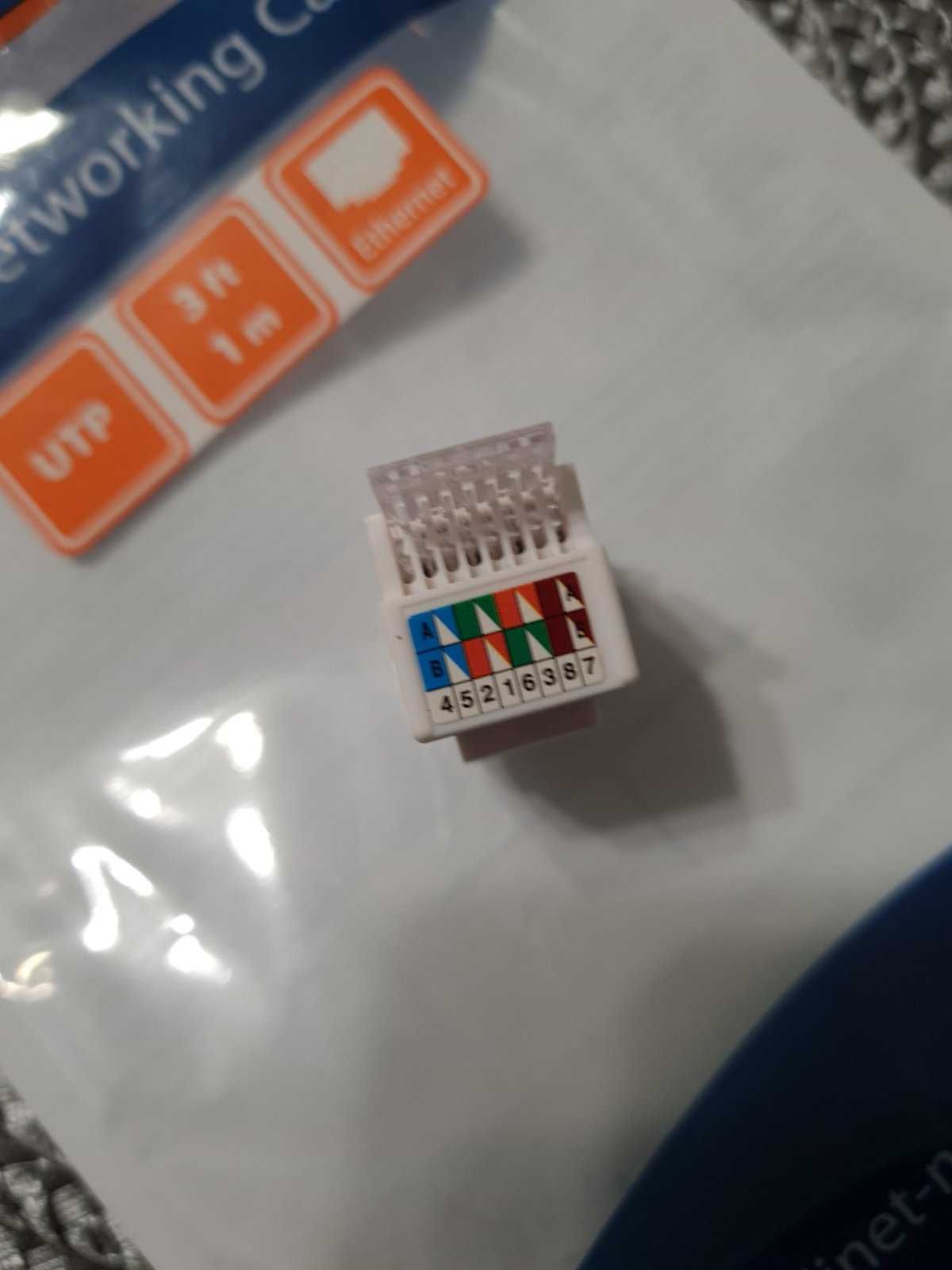 Keystone-модулі (з'єднувачі RJ-45) - 8 штук