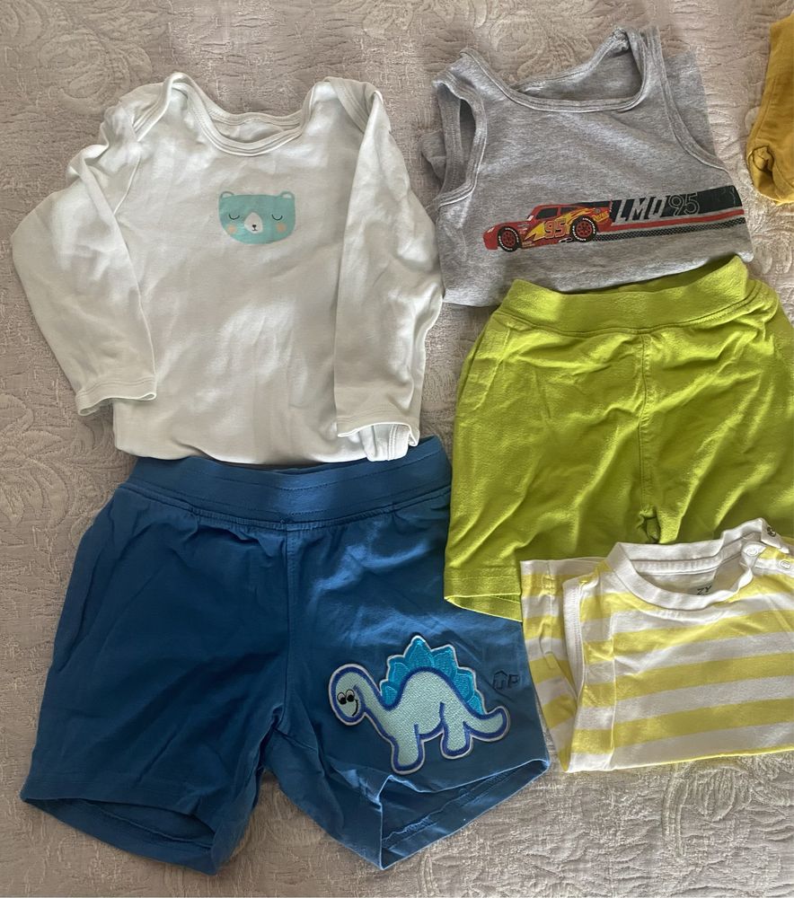 Lote de roupa de verão menino 1,5-2