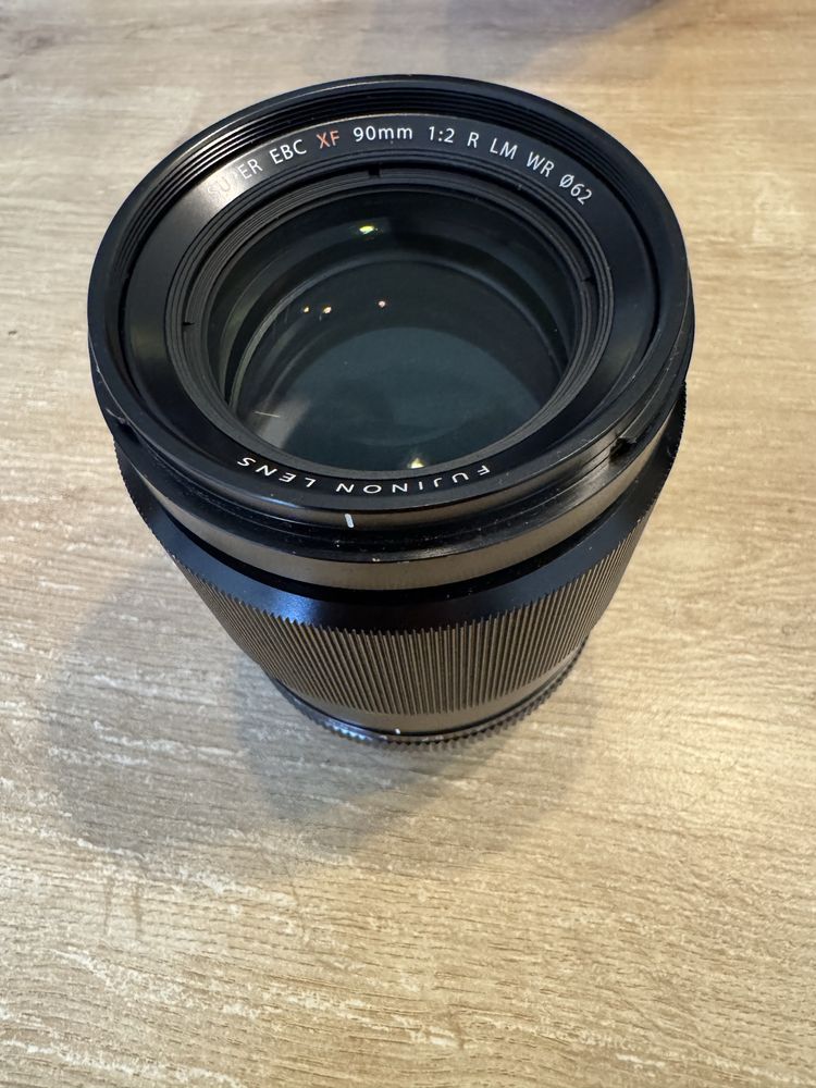 Fujinon XF 90 mm f2.0 LM WR + filtr K&F stan BDB