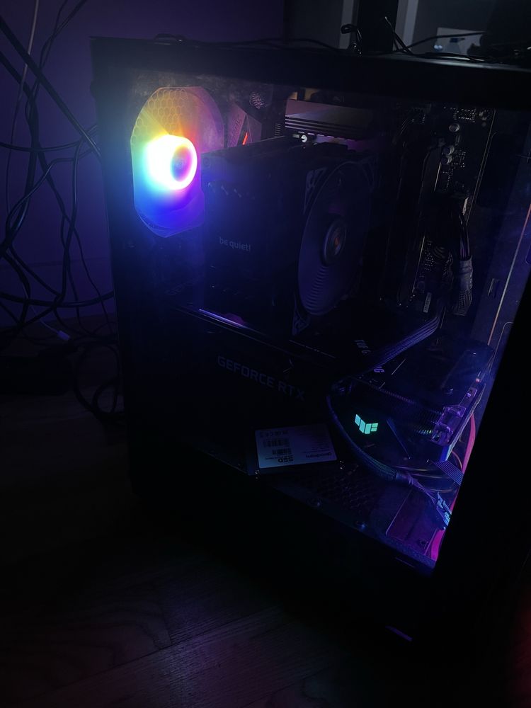 Zestaw ryzen9 5900x/tuf3060ti/32gb/2monitory/klawiatyra/mysz/mikrofon