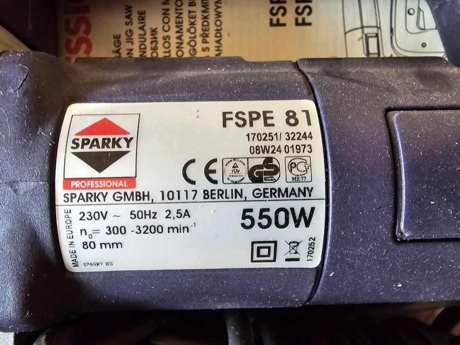 Лобзик Sparky FSPE 81