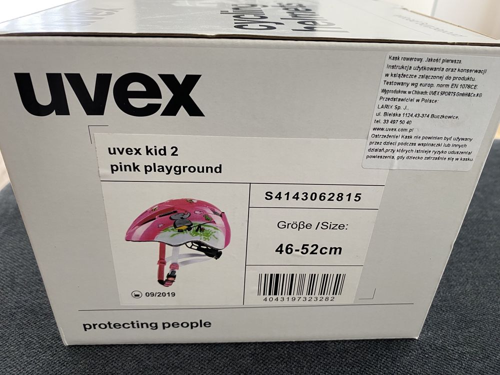 Kask rowerowy Uvex kid 2