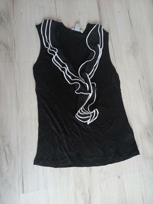 Czarna bluzka damska H&M r M