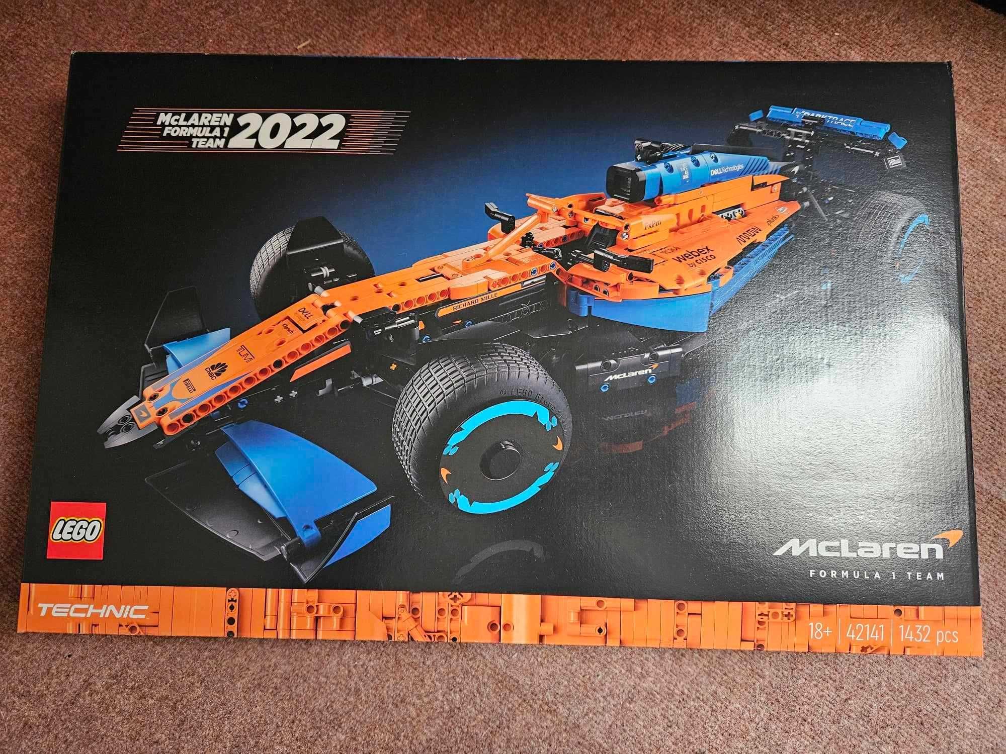 Lego Technic 42141, Formuła 1 , MCLAREN , nowy , idealny