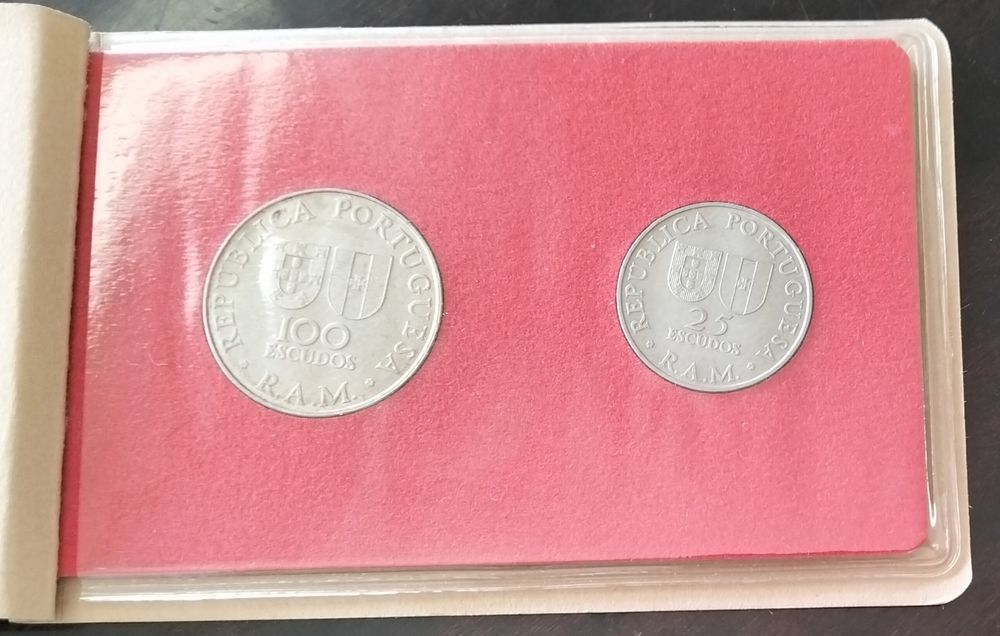 Carteira Dupla BNC Portugal Autonomia Madeira Estado Nova