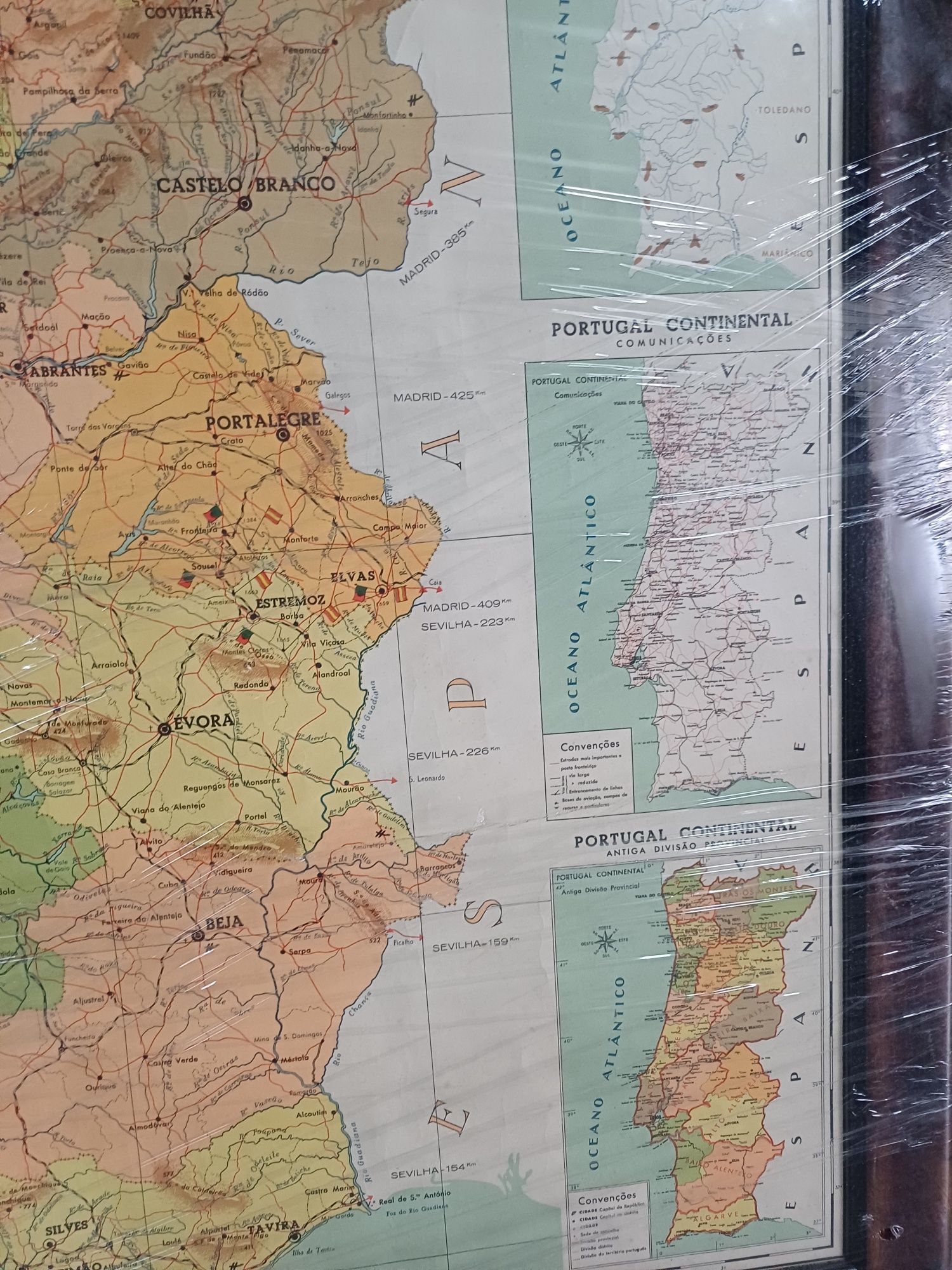 Mapa de portugal