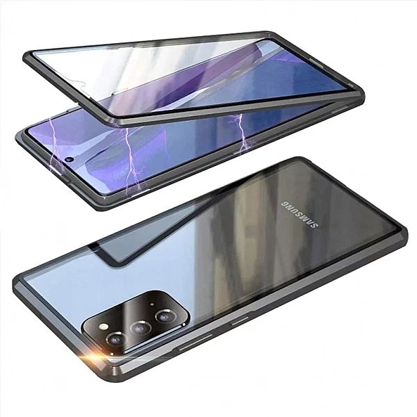 Etui Magnetic ze Szkłem 360° do Samsung Galaxy A72