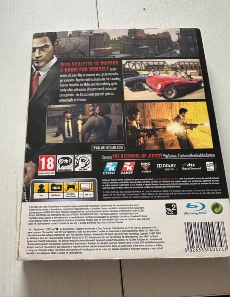 Mafia 2 playstation 3