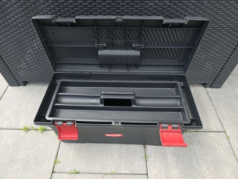 Skrzynka na narzędzia Curver 60x28x27cm * stan bardzo dobry