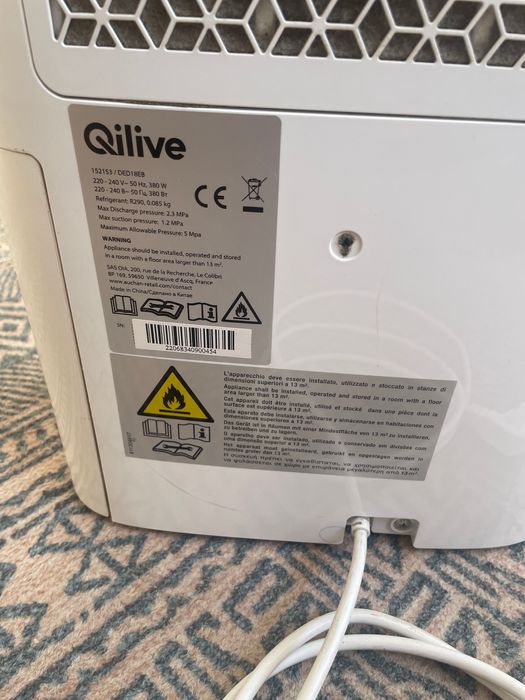 Desumidificador Qilive Q.6177 Excelente estado