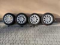 Alufelgi Audi OEM 16 cali 7,5J, ET45, 5x112 z oponami Dębica