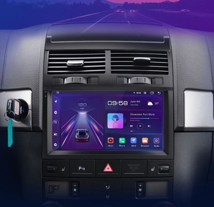 Radio nawigacja VW Volkswagen Touareg Carplay Android 2GB 32GB