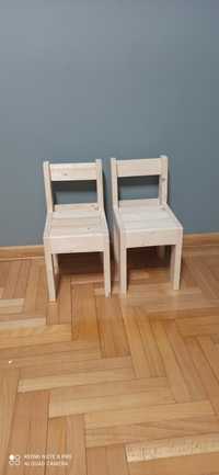 Drewniane Krzesełko dla dziecka