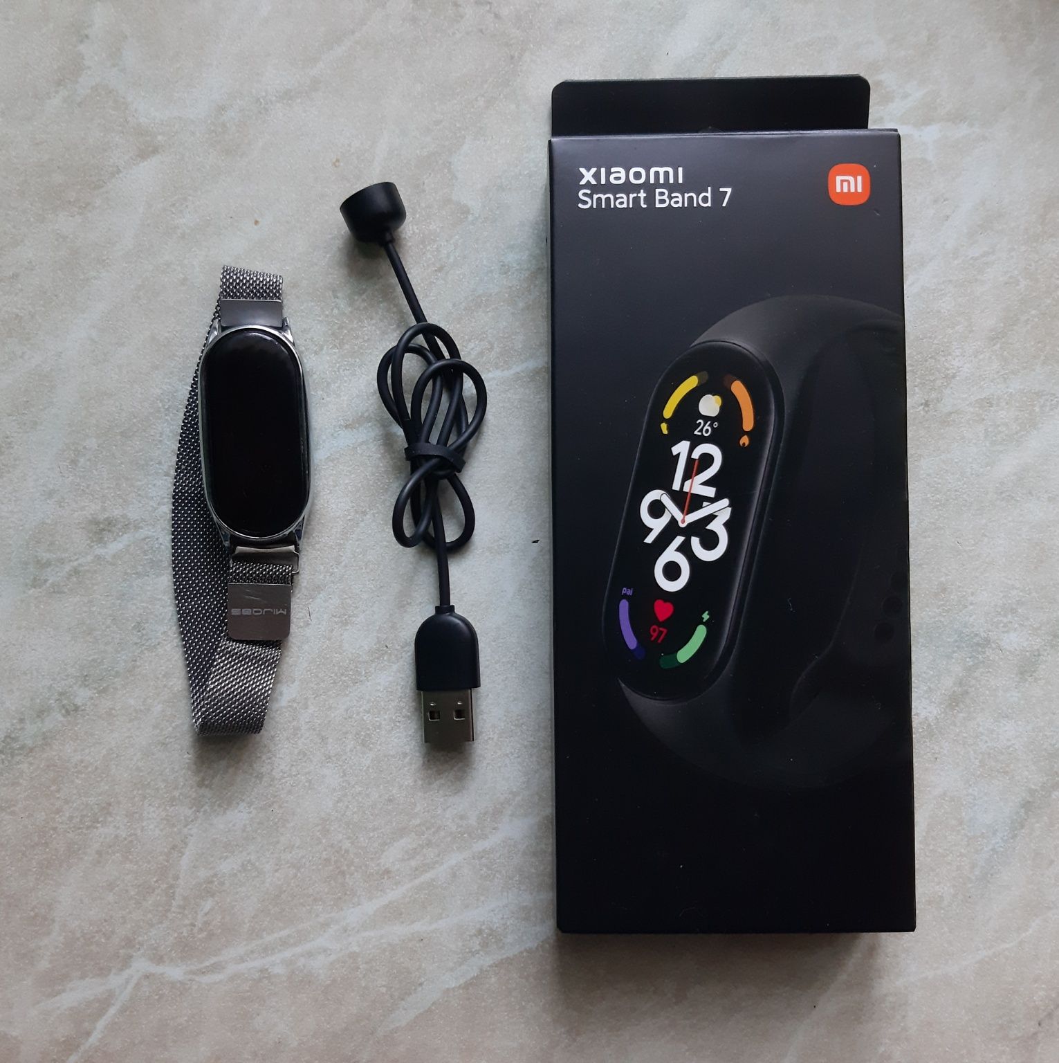 Xiaomi Mi Band 7 + ремінець Міланська петля