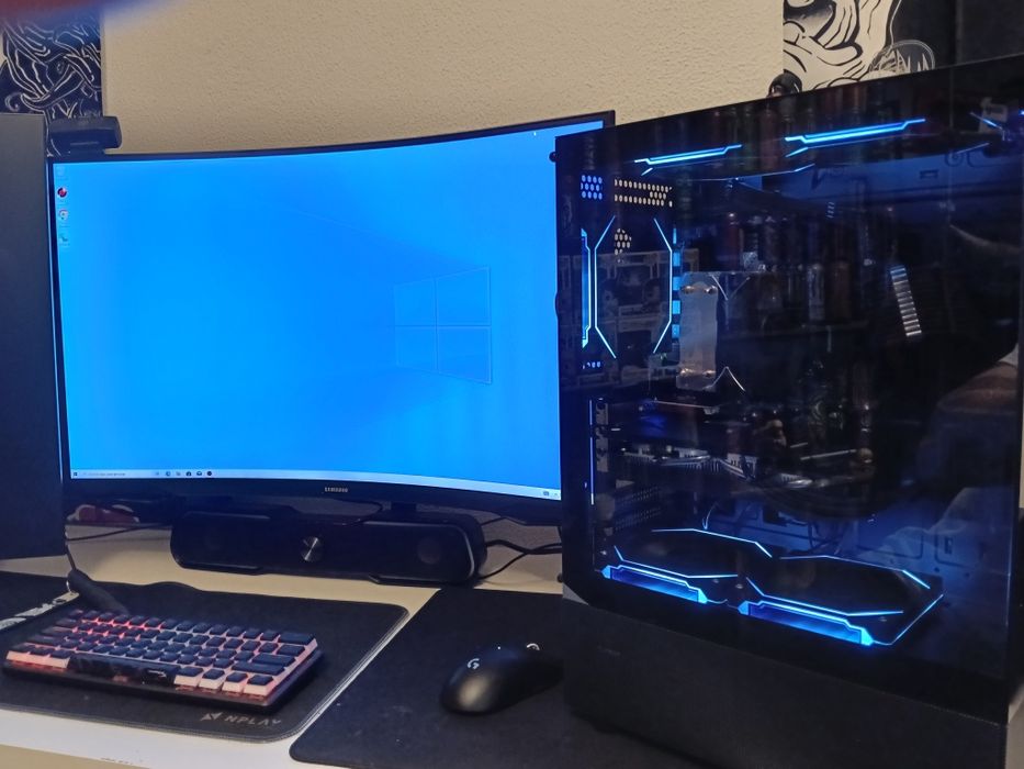 Torre Gaming Nova, Montada pra venda