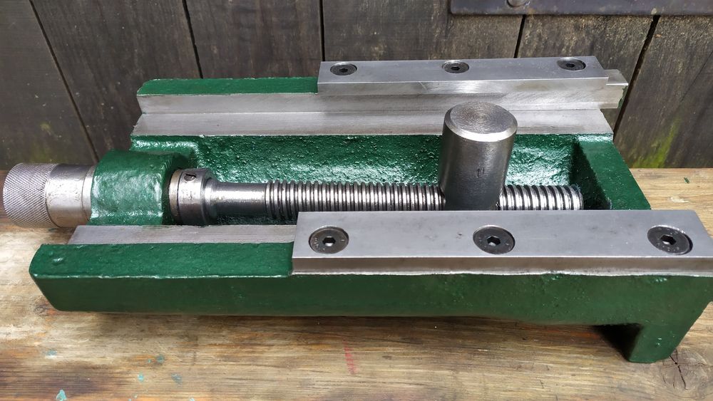 Frezarka, wiertarka imadło maszynowe