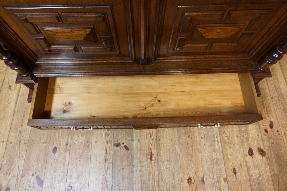 Wysoka Eklektyczna Biblioteka Francuska PO RENOWACJI