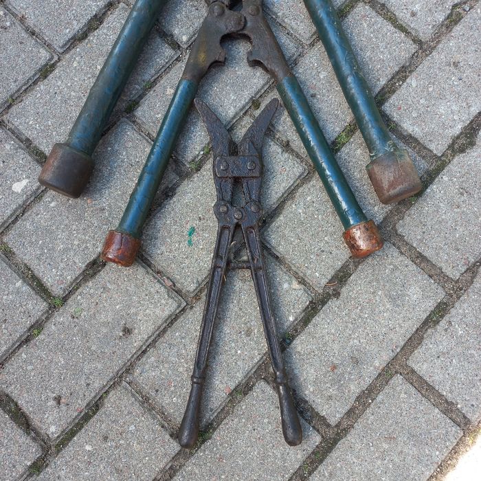 Nożyce poniemieckie do zasieków.  Wermacht.