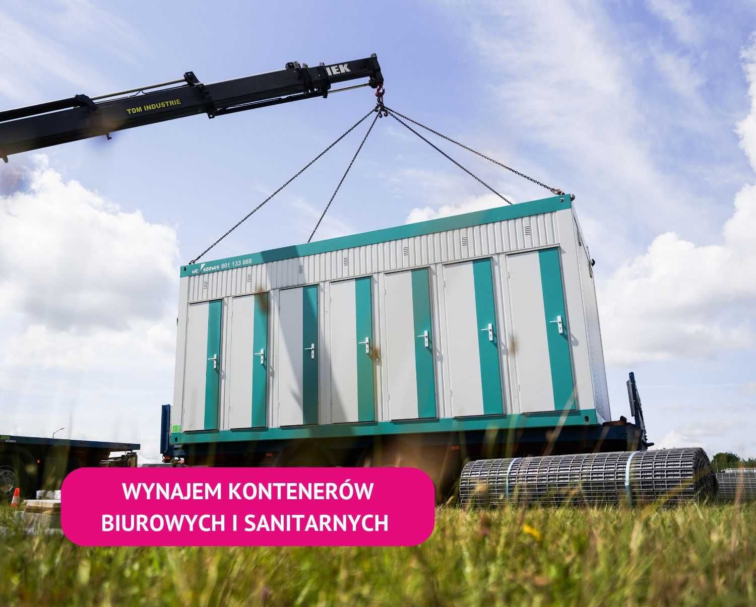 Toaleta przenośna – wynajem kabin WC na budowę, imprezę | Lublin