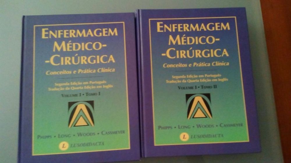 Enfermagem médico cirurgica - Conceitos e prática clínica -como novos!