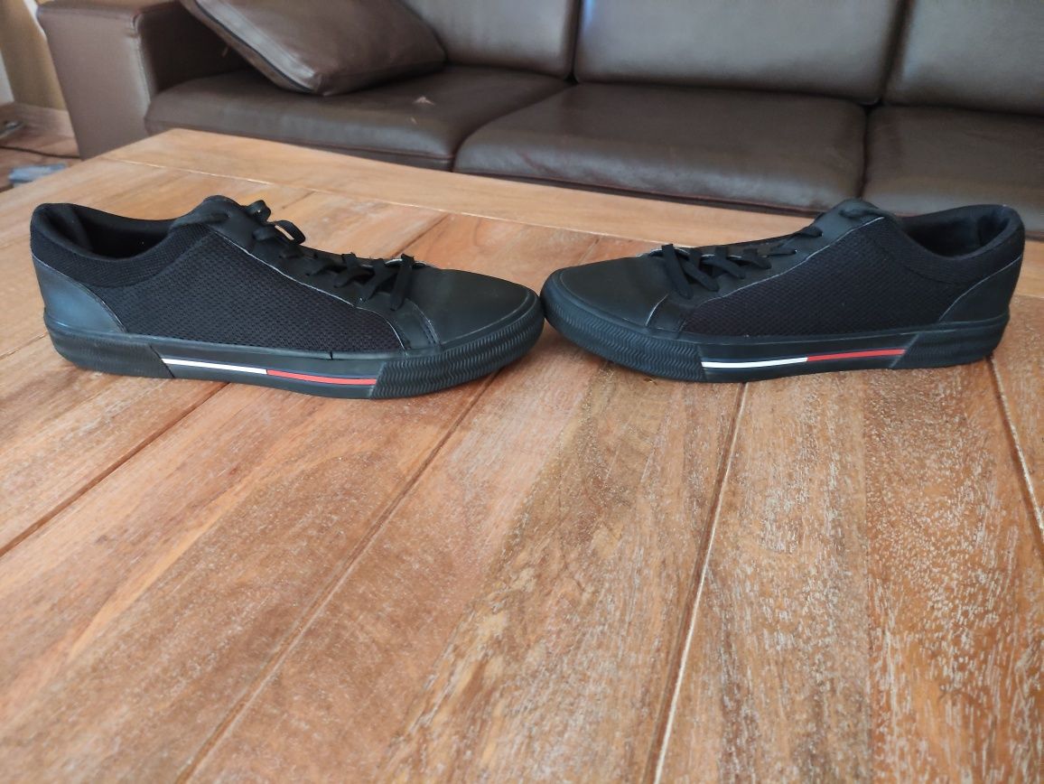 Tenisówki Tommy Hilfiger Core Mix VULC Black, r. 44