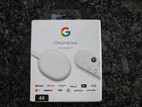 Odtwarzacz multimedialny Google Chromecast 4K z Google TV GA01919-DE