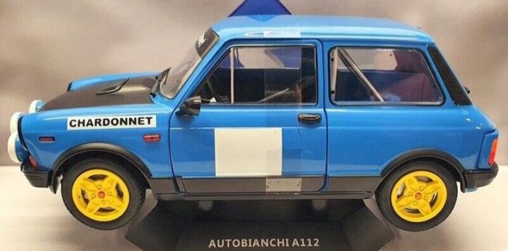 Autobianchi a112 abarth mk5 escala 1:18