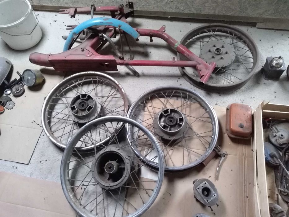 Romet ogar wsk kobuz komar sztywniak pannonia mz ts etz maluch komplet