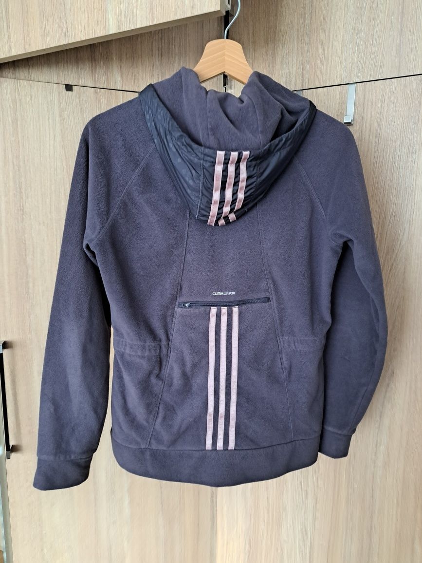 Adidas 38 m clima warm bluza polarowa grafitowa