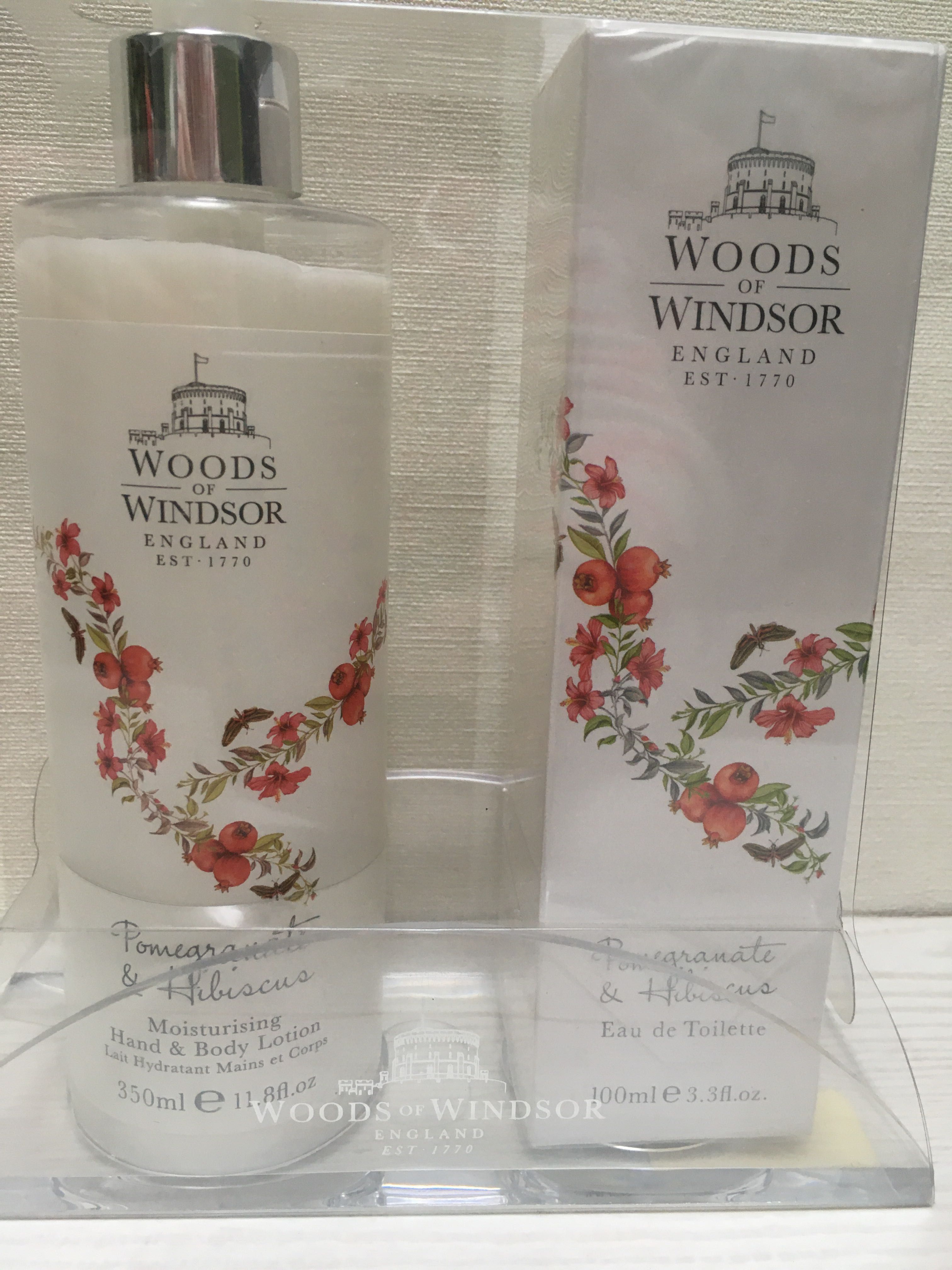 Woods of Windsor Англія подарунковий набір, парфум та лосьйон