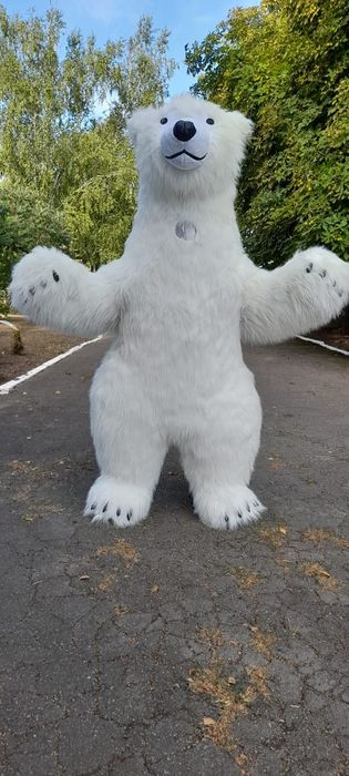 Пневмо костюм медведя