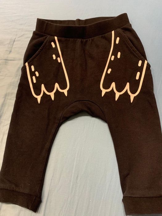 Spodnie niemowlęce H&M 80