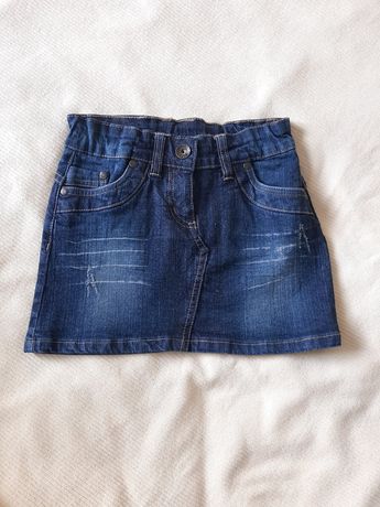 Юбка джинсовая для девочки р. 128 Германия