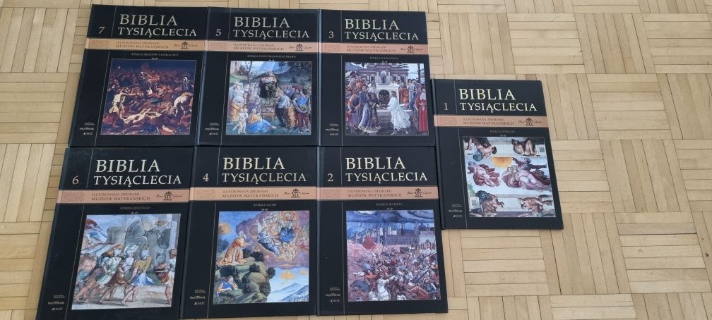 Biblia tysiąclecia tom 1-7