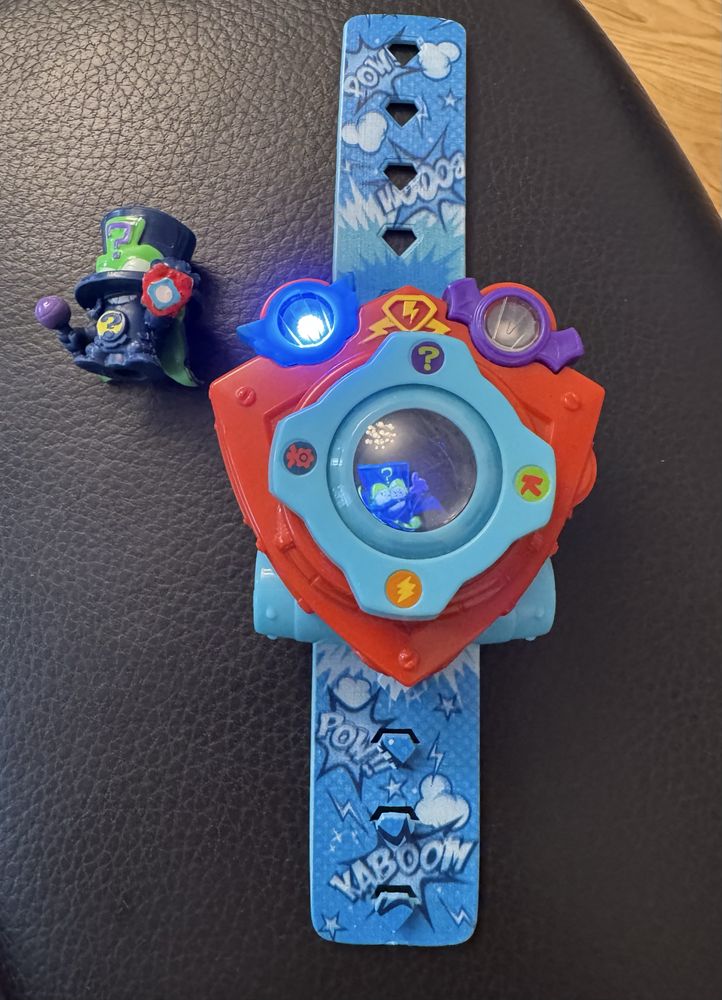 Zegarek Super Zings Seria 5 Power Band z figurką ENIGMA wersja POLSKA!