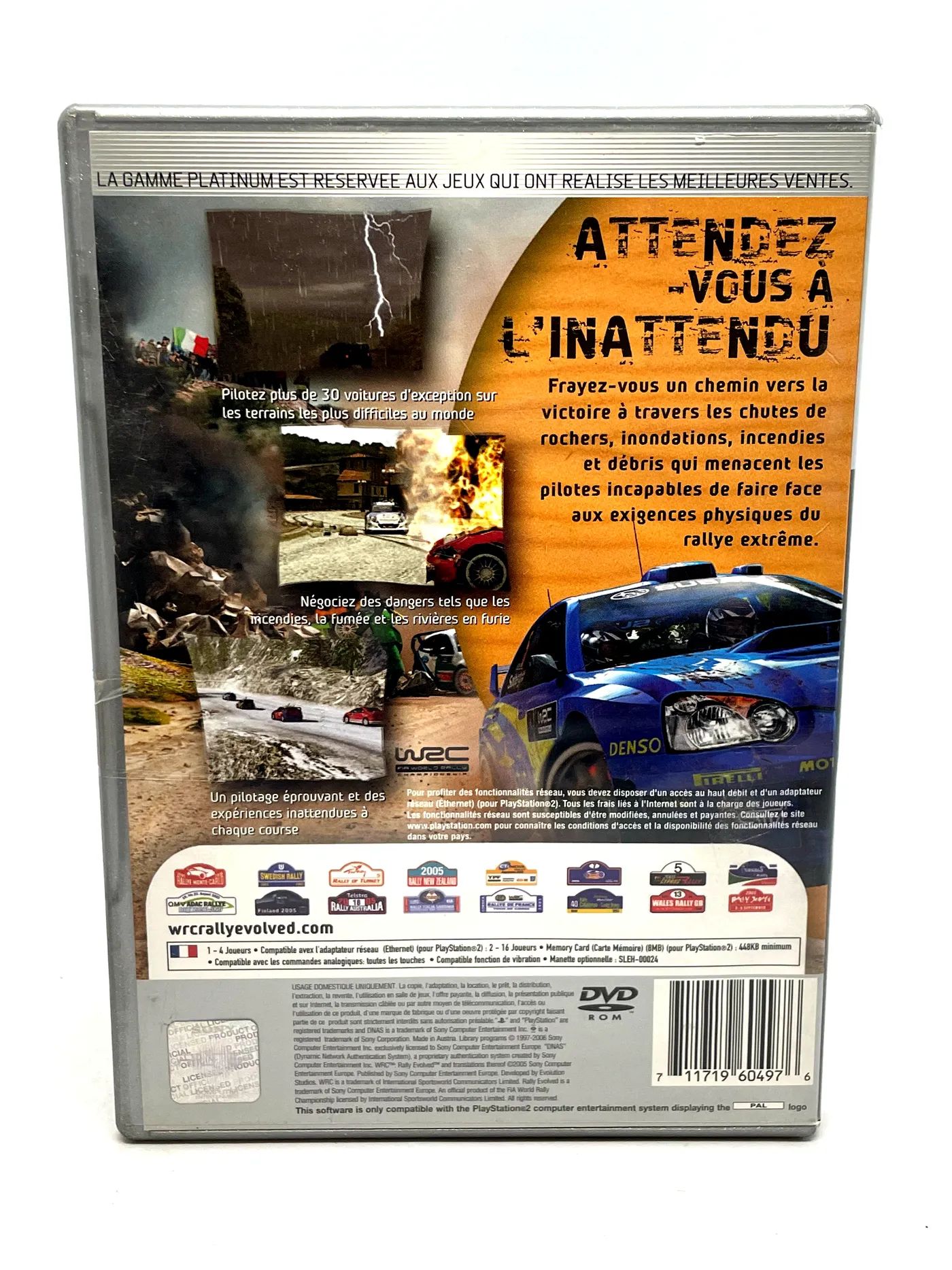 WRC Sebastien Loeb Edition 2005 PS2 Po Angielsku
