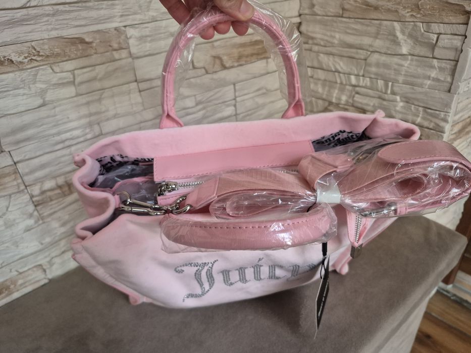 Torebka Damska Juicy Couture Welurowa