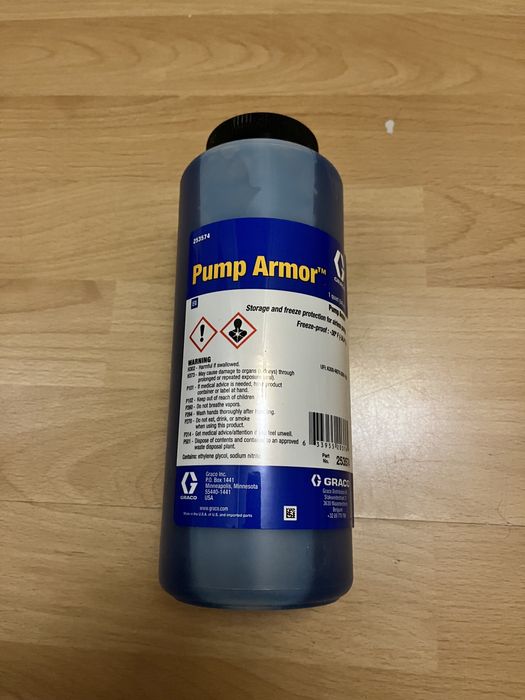 Graco Pump Armor 1 litr 253574 jak nowy zaplombowany do GX21, agregat