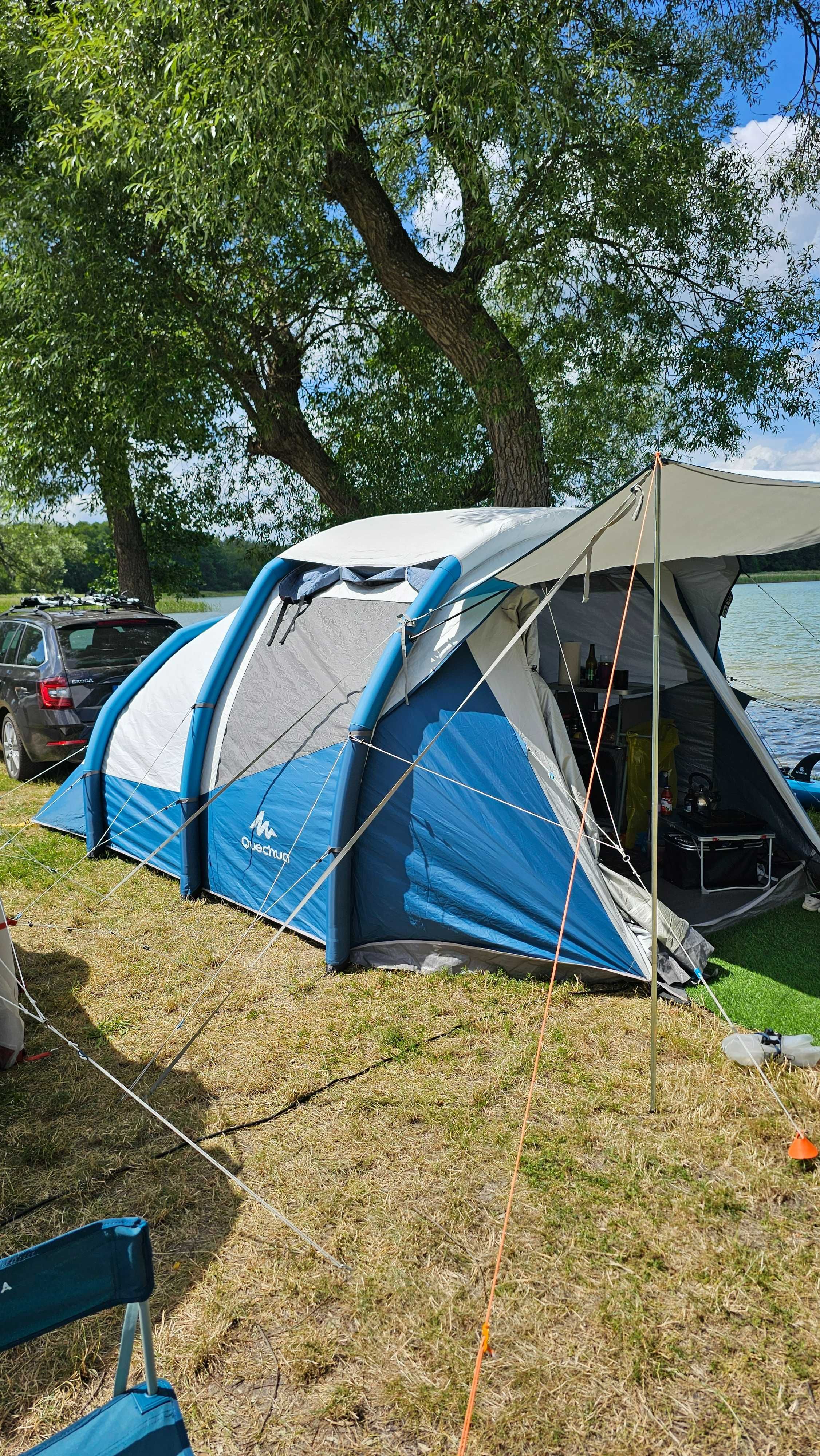 Quechua Air Seconds 4.1 F&B + tarp L + dodatki